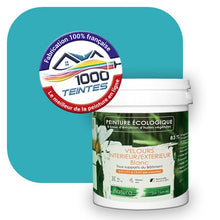 Charger l'image dans la galerie, Peinture écologique Natura Tassili® Les Bleus (L'Atelier by Edicolor 163C/163-C/163C1) Intérieur/Extérieur VELOURS