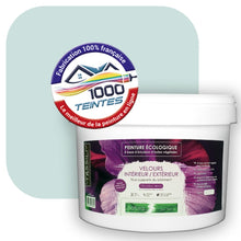 Charger l'image dans la galerie, Peinture écologique Natura Tassili® Les Bleus (L'Atelier by Edicolor 164A/164-A/164A1) Intérieur/Extérieur VELOURS