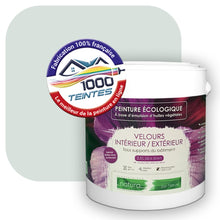 Charger l'image dans la galerie, Peinture écologique Natura Tassili® Les Bleus (L'Atelier by Edicolor 165A/165-A/165A1) Intérieur/Extérieur VELOURS