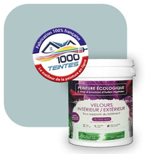 Charger l'image dans la galerie, Peinture écologique Natura Tassili® Les Bleus (L'Atelier by Edicolor 165B/165-B/165B1) Intérieur/Extérieur VELOURS