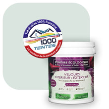 Charger l'image dans la galerie, Peinture écologique Natura Tassili® Les Bleus (L'Atelier by Edicolor 166A/166-A/166A1) Intérieur/Extérieur VELOURS