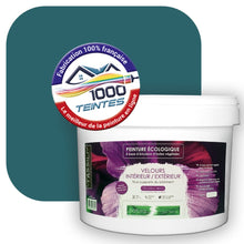 Charger l'image dans la galerie, Peinture écologique Natura Tassili® Les Bleus (L'Atelier by Edicolor 167E/167-E/167E1) Intérieur/Extérieur VELOURS