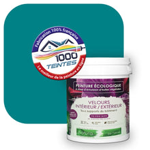 Charger l'image dans la galerie, Peinture écologique Natura Tassili® Les Bleus (L'Atelier by Edicolor 171D/171-D/171D1) Intérieur/Extérieur VELOURS