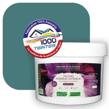 Charger l'image dans la galerie, Peinture écologique Natura Tassili® Les Bleus (L'Atelier by Edicolor 172E/172-E/172E1) Intérieur/Extérieur VELOURS