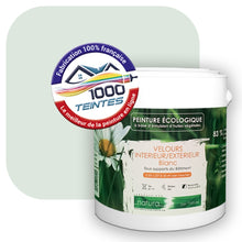 Charger l'image dans la galerie, Peinture écologique Natura Tassili® Les Verts (L'Atelier by Edicolor 173A/173-A/173A1) Intérieur/Extérieur VELOURS