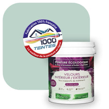 Charger l'image dans la galerie, Peinture écologique Natura Tassili® Les Verts (L'Atelier by Edicolor 173C/173-C/173C1) Intérieur/Extérieur VELOURS