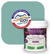 Charger l'image dans la galerie, Peinture écologique Natura Tassili® Les Verts (L'Atelier by Edicolor 173D/173-D/173D1) Intérieur/Extérieur VELOURS