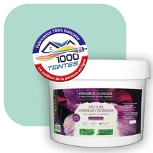 Charger l'image dans la galerie, Peinture écologique Natura Tassili® Les Verts (L'Atelier by Edicolor 174A/174-A/174A1) Intérieur/Extérieur VELOURS