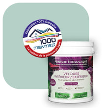 Charger l'image dans la galerie, Peinture écologique Natura Tassili® Les Verts (L'Atelier by Edicolor 175A/175-A/175A1) Intérieur/Extérieur VELOURS