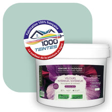 Charger l'image dans la galerie, Peinture écologique Natura Tassili® Les Verts (L'Atelier by Edicolor 175A/175-A/175A1) Intérieur/Extérieur VELOURS