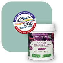 Charger l'image dans la galerie, Peinture écologique Natura Tassili® Les Verts (L'Atelier by Edicolor 175B/175-B/175B1) Intérieur/Extérieur VELOURS