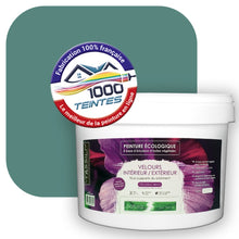 Charger l'image dans la galerie, Peinture écologique Natura Tassili® Les Verts (L'Atelier by Edicolor 175D/175-D/175D1) Intérieur/Extérieur VELOURS