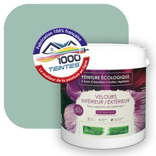 Charger l'image dans la galerie, Peinture écologique Natura Tassili® Les Verts (L'Atelier by Edicolor 177A/177-A/177A1) Intérieur/Extérieur VELOURS
