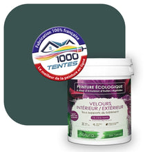 Charger l'image dans la galerie, Peinture écologique Natura Tassili® Les Verts (L'Atelier by Edicolor 178E/178-E/178E1) Intérieur/Extérieur VELOURS