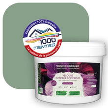 Charger l'image dans la galerie, Peinture écologique Natura Tassili® Les Verts (L'Atelier by Edicolor 179C/179-C/179C1) Intérieur/Extérieur VELOURS