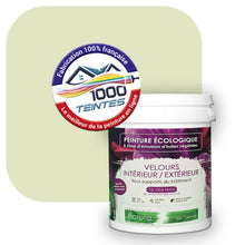 Charger l'image dans la galerie, Peinture écologique Natura Tassili® Les Verts (L'Atelier by Edicolor 187A/187-A/187A1) Intérieur/Extérieur VELOURS