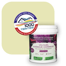 Charger l'image dans la galerie, Peinture écologique Natura Tassili® Les Verts (L'Atelier by Edicolor 188A/188-A/188A1) Intérieur/Extérieur VELOURS