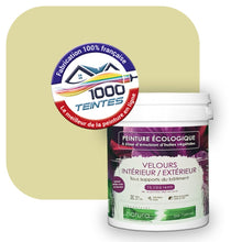 Charger l'image dans la galerie, Peinture écologique Natura Tassili® Les Verts (L'Atelier by Edicolor 190A/190-A/190A1) Intérieur/Extérieur VELOURS