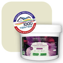 Charger l'image dans la galerie, Peinture écologique Natura Tassili® Les Verts (L'Atelier by Edicolor 191A/191-A/191A1) Intérieur/Extérieur VELOURS