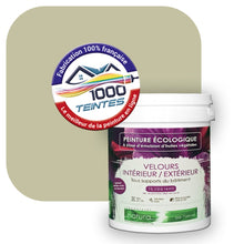 Charger l'image dans la galerie, Peinture écologique Natura Tassili® Les Verts (L'Atelier by Edicolor 191C/191-C/191C1) Intérieur/Extérieur VELOURS