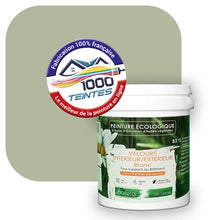 Charger l'image dans la galerie, Peinture écologique Natura Tassili® Les Verts (L'Atelier by Edicolor 192D/192-D/192D1) Intérieur/Extérieur VELOURS