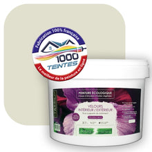 Charger l'image dans la galerie, Peinture écologique Natura Tassili® Les Verts (L'Atelier by Edicolor 193A/193-A/193A1) Intérieur/Extérieur VELOURS