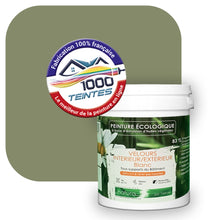Charger l'image dans la galerie, Peinture écologique Natura Tassili® Les Verts (L'Atelier by Edicolor 193D/193-D/193D1) Intérieur/Extérieur VELOURS
