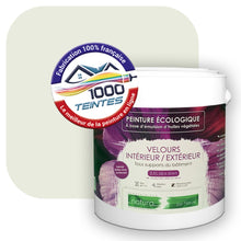 Charger l'image dans la galerie, Peinture écologique Natura Tassili® Les Verts (L'Atelier by Edicolor 195A/195-A/195A1) Intérieur/Extérieur VELOURS