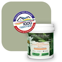 Charger l'image dans la galerie, Peinture écologique Natura Tassili® Les Verts (L'Atelier by Edicolor 196D/196-D/196D1) Intérieur/Extérieur VELOURS