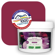 Charger l'image dans la galerie, Peinture écologique Natura Tassili® Magenta (Pigment Pur 9704) Intérieur/Extérieur VELOURS