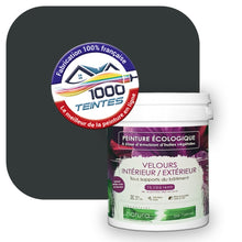 Charger l'image dans la galerie, Peinture écologique Natura Tassili® Noir (Pigment Pur 9900) Intérieur/Extérieur VELOURS