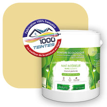 Charger l'image dans la galerie, Peinture écologique Natura Tassili® Les Jaunes (L'Atelier by Edicolor 076B/076-B/076B1) Intérieur MAT