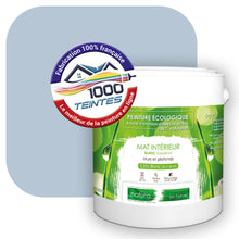 Charger l'image dans la galerie, Peinture écologique Natura Tassili® Les Bleus (L'Atelier by Edicolor 143B/143-B/143B1) Intérieur MAT