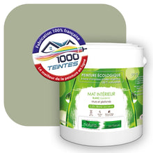 Charger l'image dans la galerie, Peinture écologique Natura Tassili® Les Verts (L'Atelier by Edicolor 196D/196-D/196D1) Intérieur MAT