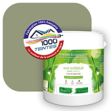 Charger l'image dans la galerie, Peinture écologique Natura Tassili® Les Verts (L'Atelier by Edicolor 196E/196-E/196E1) Intérieur MAT
