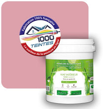 Charger l'image dans la galerie, Peinture écologique Natura Tassili® Les Roses (Mille Teintes E1-48) Intérieur MAT