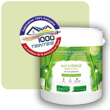 Charger l'image dans la galerie, Peinture écologique Natura Tassili® Les Verts (Mille Teintes E10-1) Intérieur MAT