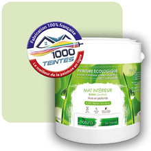 Charger l'image dans la galerie, Peinture écologique Natura Tassili® Les Verts (Mille Teintes E10-21) Intérieur MAT