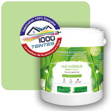 Charger l'image dans la galerie, Peinture écologique Natura Tassili® Les Verts (Mille Teintes E10-22) Intérieur MAT