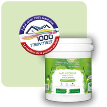 Charger l'image dans la galerie, Peinture écologique Natura Tassili® Les Verts (Mille Teintes E10-26) Intérieur MAT
