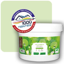 Charger l'image dans la galerie, Peinture écologique Natura Tassili® Les Verts (Mille Teintes E10-26) Intérieur MAT