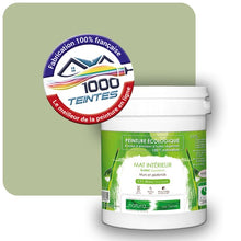 Charger l'image dans la galerie, Peinture écologique Natura Tassili® Les Verts (Mille Teintes E10-33) Intérieur MAT