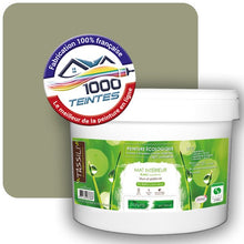 Charger l'image dans la galerie, Peinture écologique Natura Tassili® Les Verts (Mille Teintes E10-37) Intérieur MAT