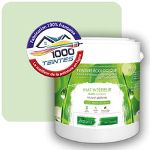 Charger l'image dans la galerie, Peinture écologique Natura Tassili® Les Verts (Mille Teintes E10-41) Intérieur MAT