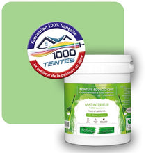 Charger l'image dans la galerie, Peinture écologique Natura Tassili® Les Verts (Mille Teintes E10-42) Intérieur MAT