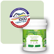 Charger l'image dans la galerie, Peinture écologique Natura Tassili® Les Verts (Mille Teintes E10-46) Intérieur MAT
