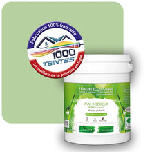 Charger l'image dans la galerie, Peinture écologique Natura Tassili® Les Verts (Mille Teintes E10-47) Intérieur MAT
