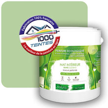 Charger l'image dans la galerie, Peinture écologique Natura Tassili® Les Verts (Mille Teintes E10-47) Intérieur MAT