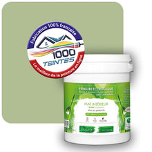 Charger l'image dans la galerie, Peinture écologique Natura Tassili® Les Verts (Mille Teintes E10-53) Intérieur MAT