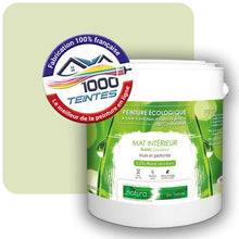 Charger l'image dans la galerie, Peinture écologique Natura Tassili® Les Verts (Mille Teintes E10-6) Intérieur MAT